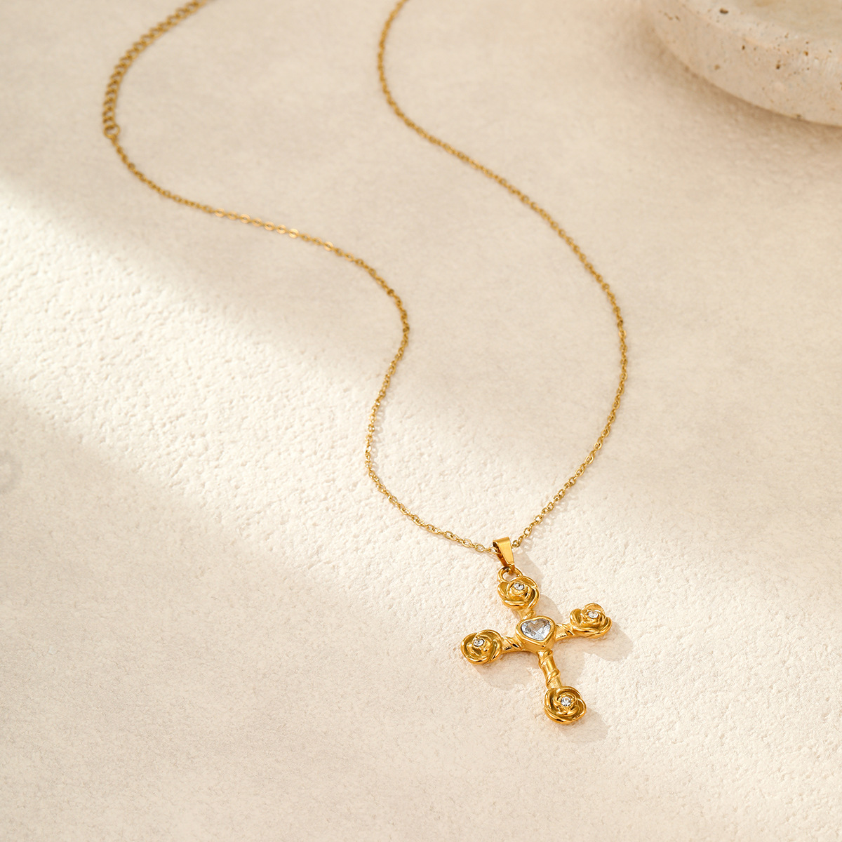 Y2K Cross Pendant Necklace for - Women'S Real Y2K Fashion 评论和价格