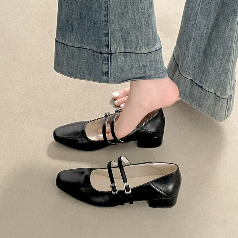 Square Toe Low Heel Women Silv - Women Fashion Ideas 评论和价格