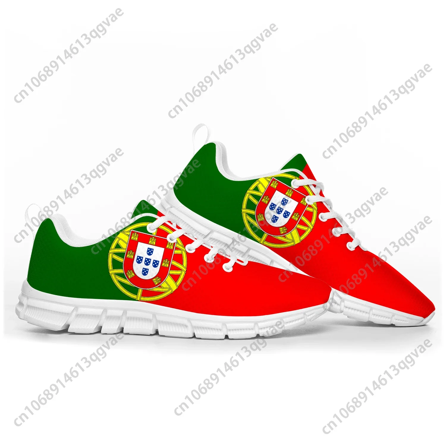 Portugal Flag Sports Shoes Men - Women'S Fashion Portugal 评论和价格