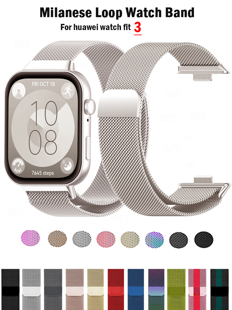 Milanese Loop Band For Huawei  - Women'S Fashion Website 评论和价格