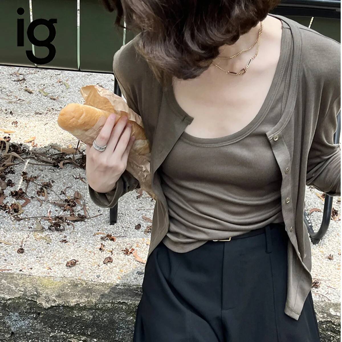 IG Women 2 Piece Outfit Racerb - Crop Top Women 评论和价格