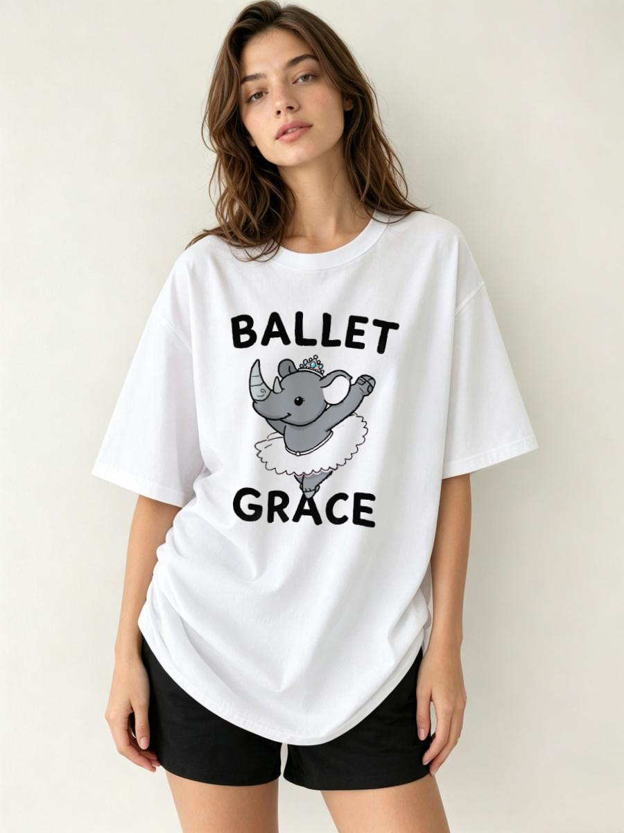 T Shirts Woman Street Urban Ca - Women'S Fashion Vogue 评论和价格