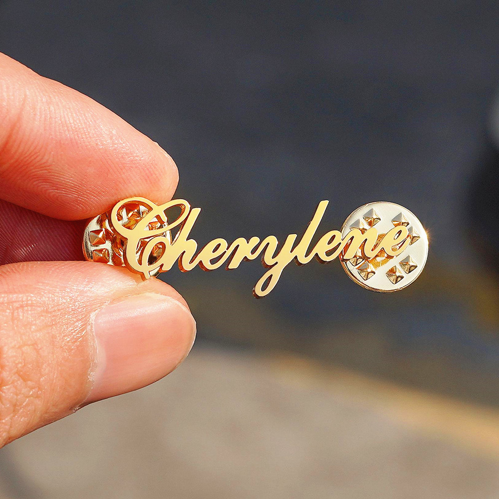 Personalized Name Brooch Monog - Women Fashion Dress Names 评论和价格