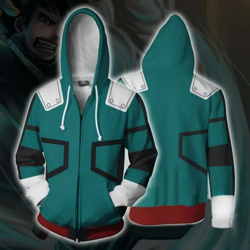 Anime Cosplay 3D New My Hero A - Women'S Fashion Hoodie 评论和价格
