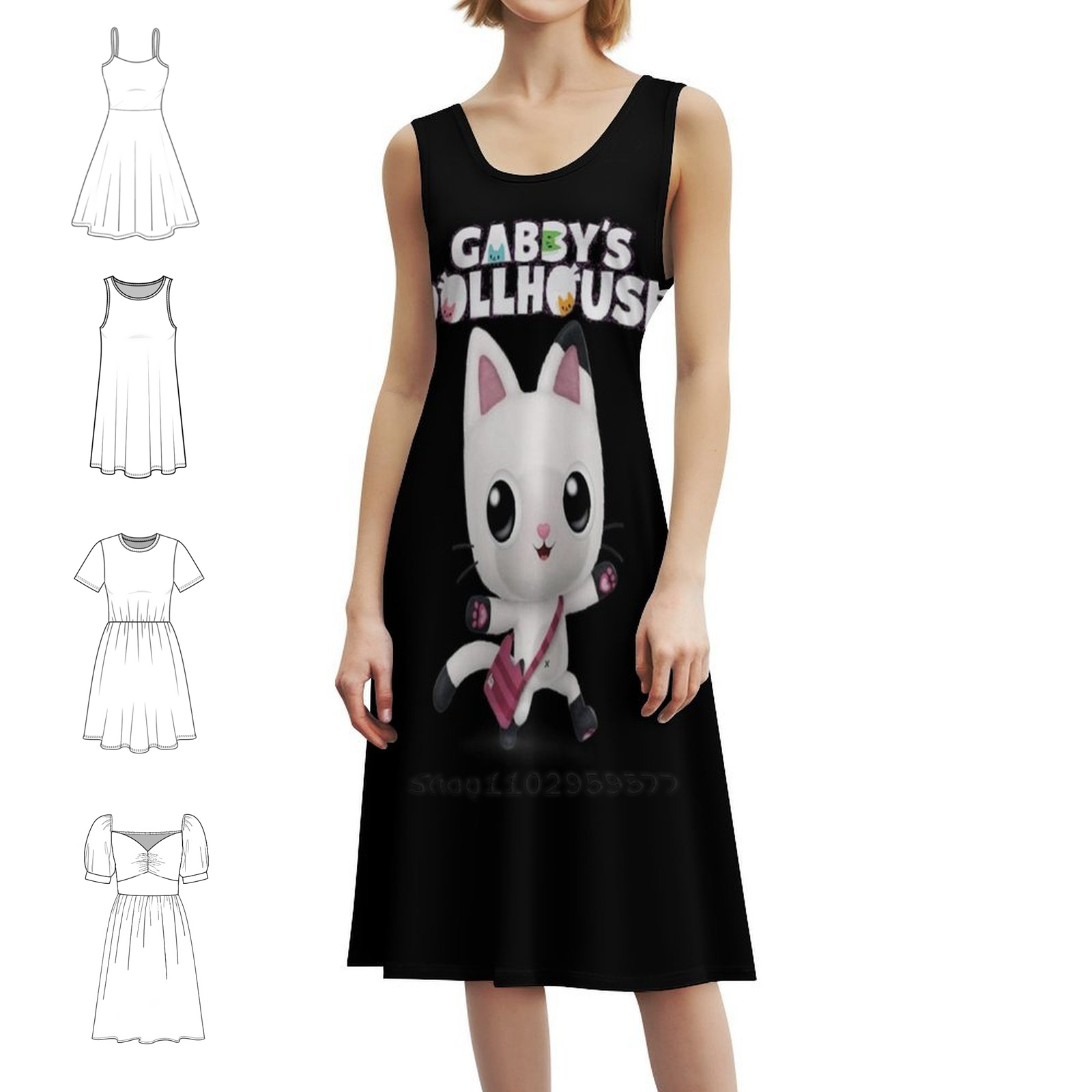 Gabby Dollhouse Boho Chic Dres - Women Fashion Gown 评论和价格